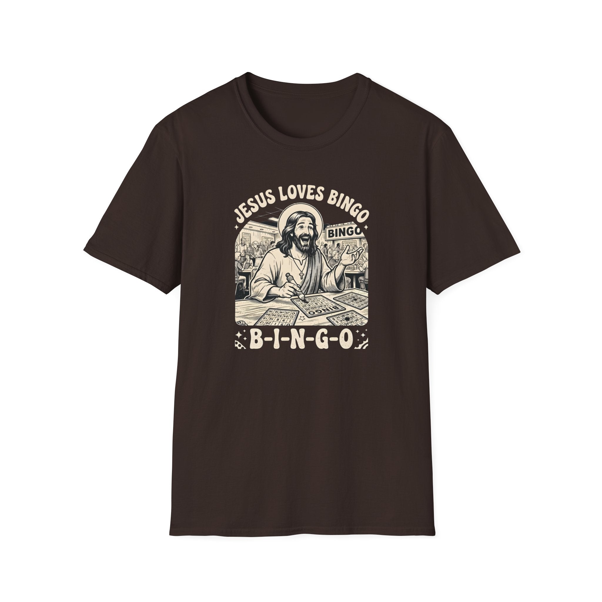 Jesus loves Bingo T-Shirt