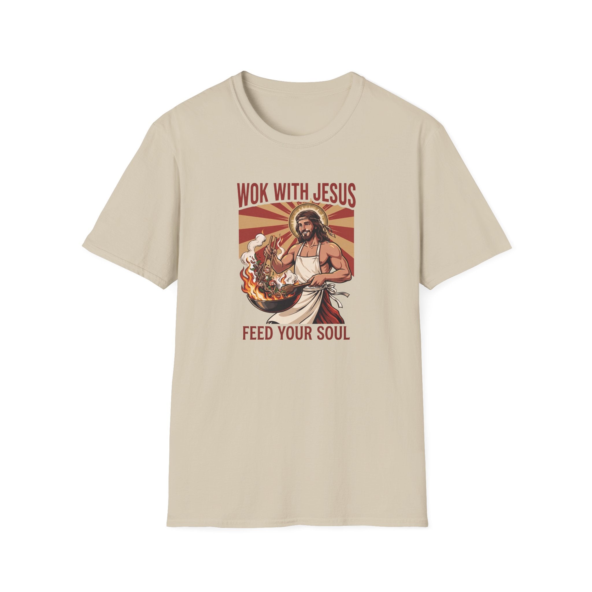 Wok with  Jesus T-Shirt