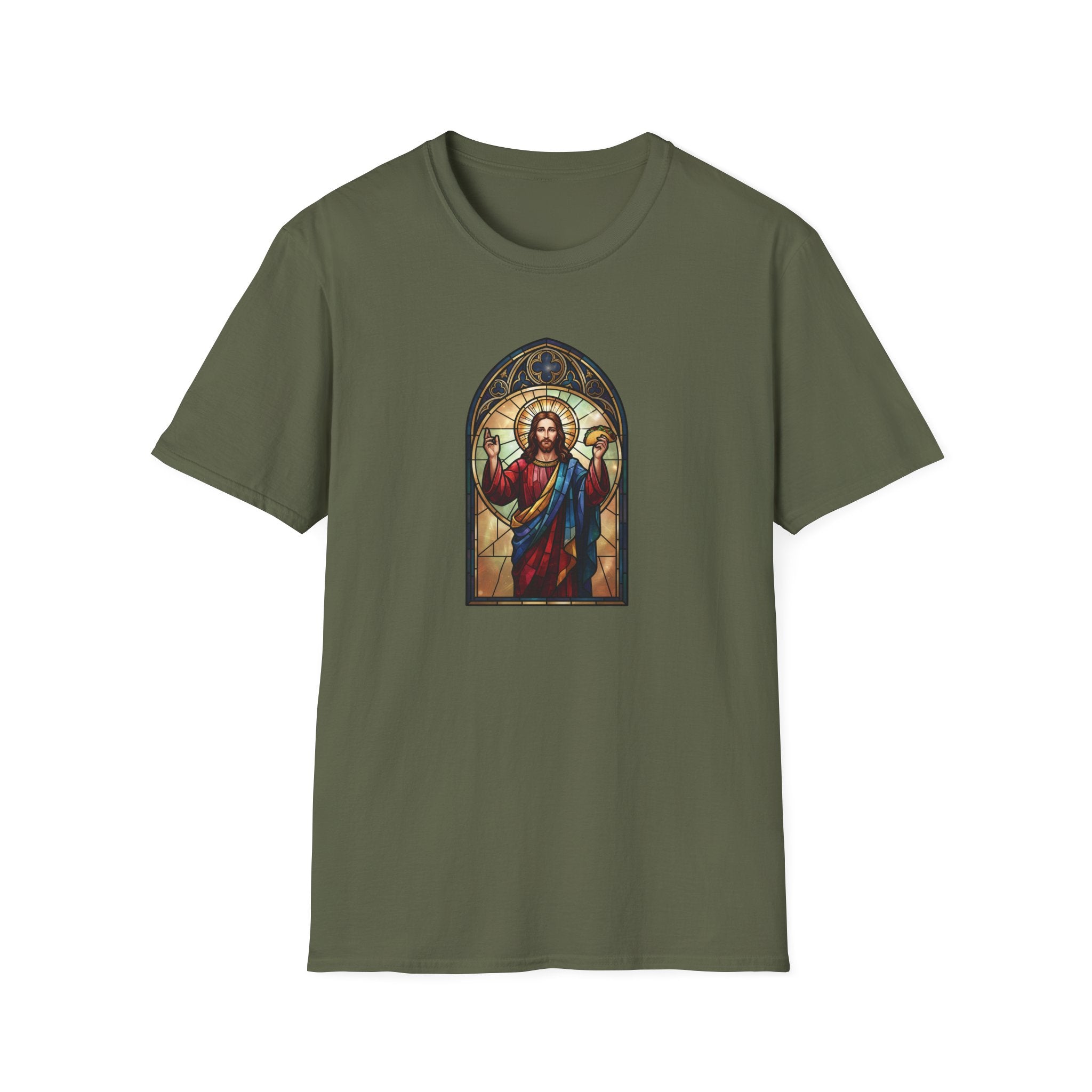 Stained Glass Taco T-Shirt