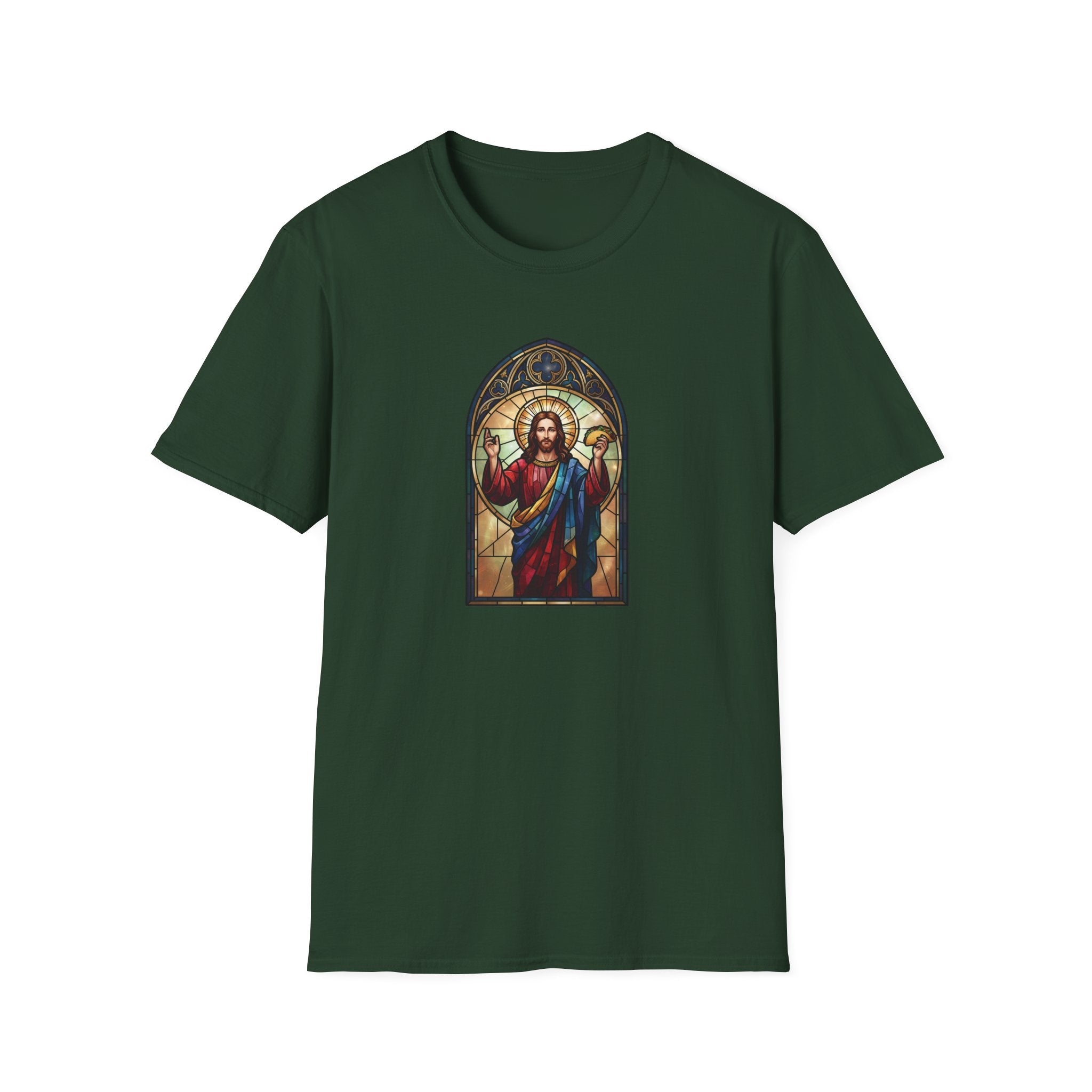 Stained Glass Taco T-Shirt