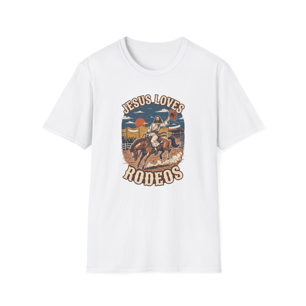 Jesus loves Rodeos T-Shirt