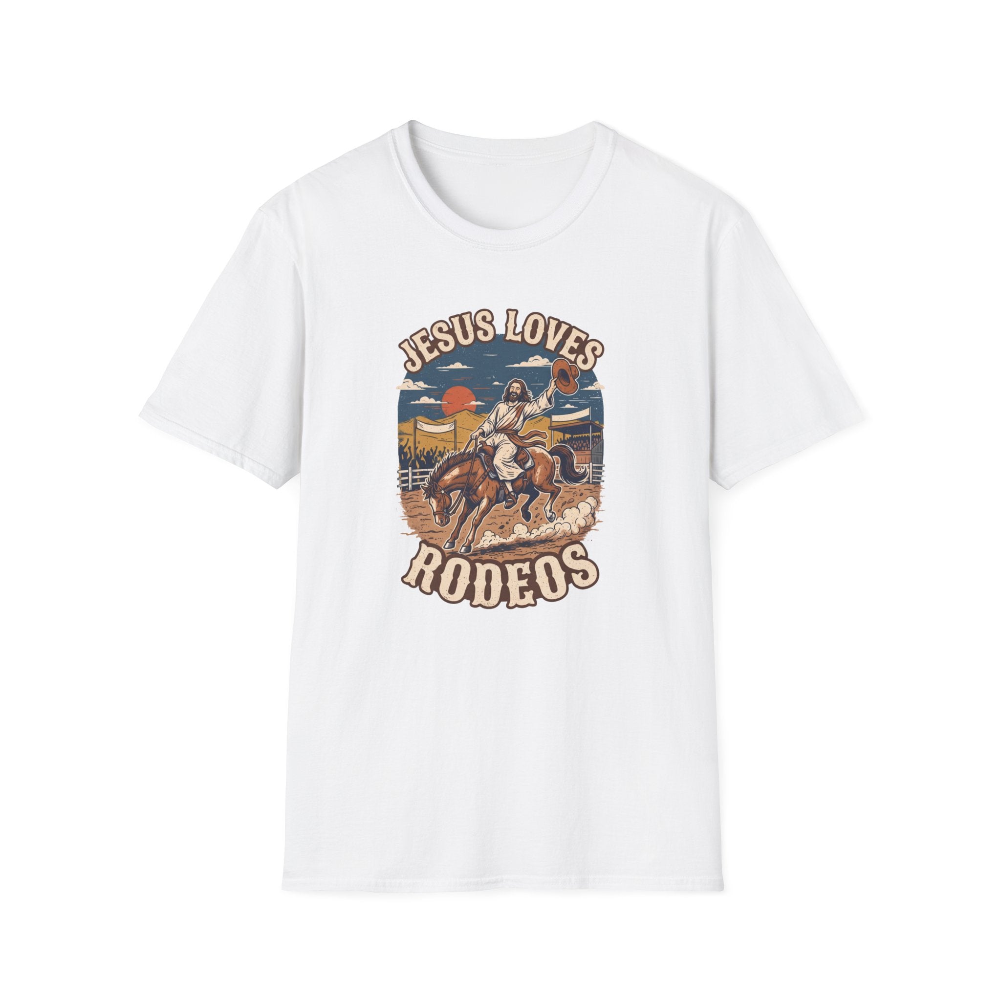 Jesus loves Rodeos T-Shirt