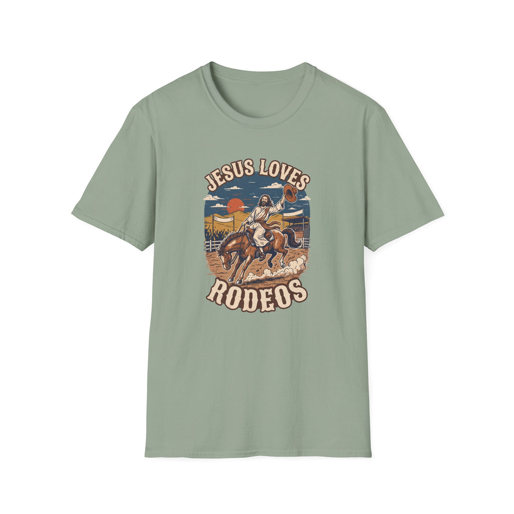 Jesus loves Rodeos T-Shirt