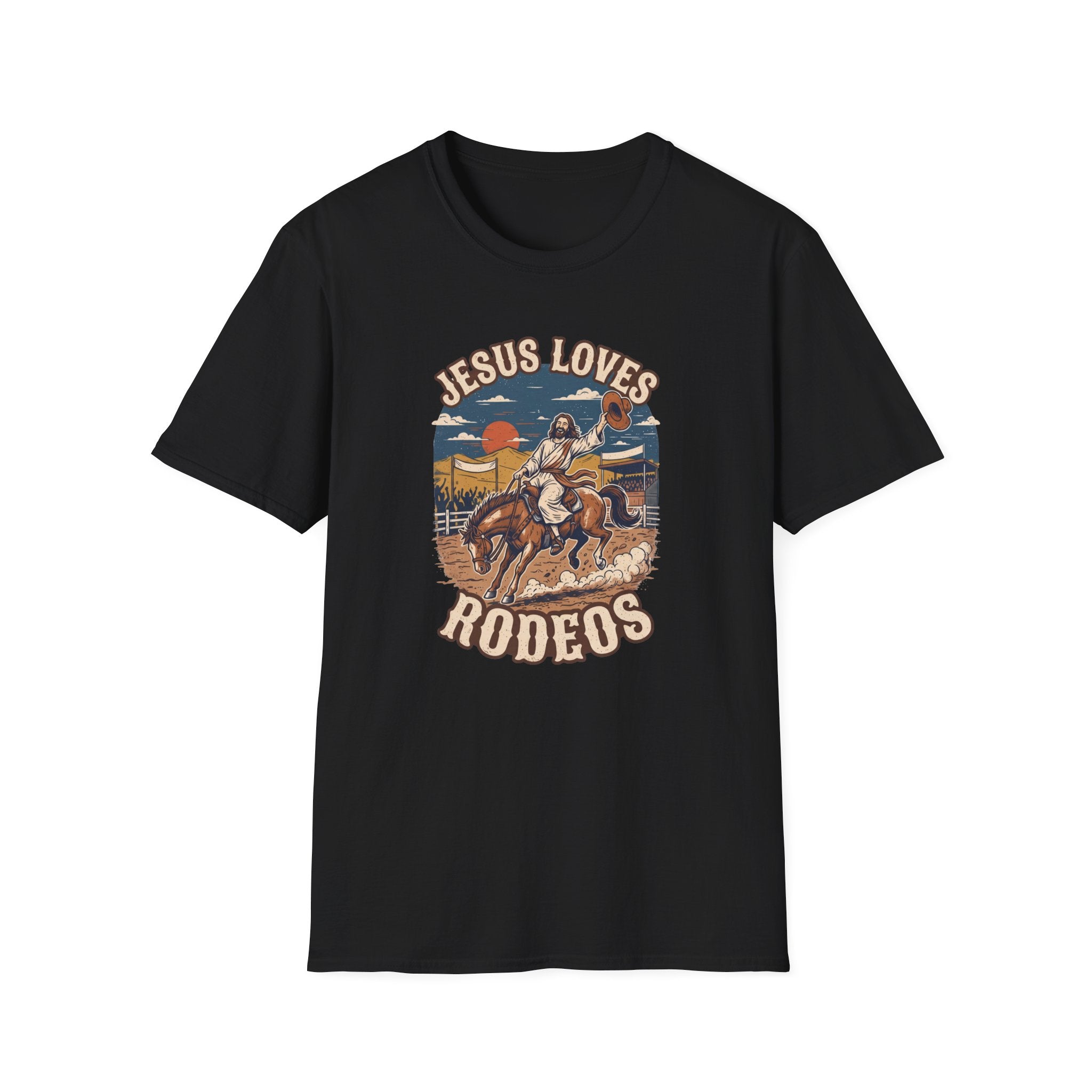 Jesus loves Rodeos T-Shirt