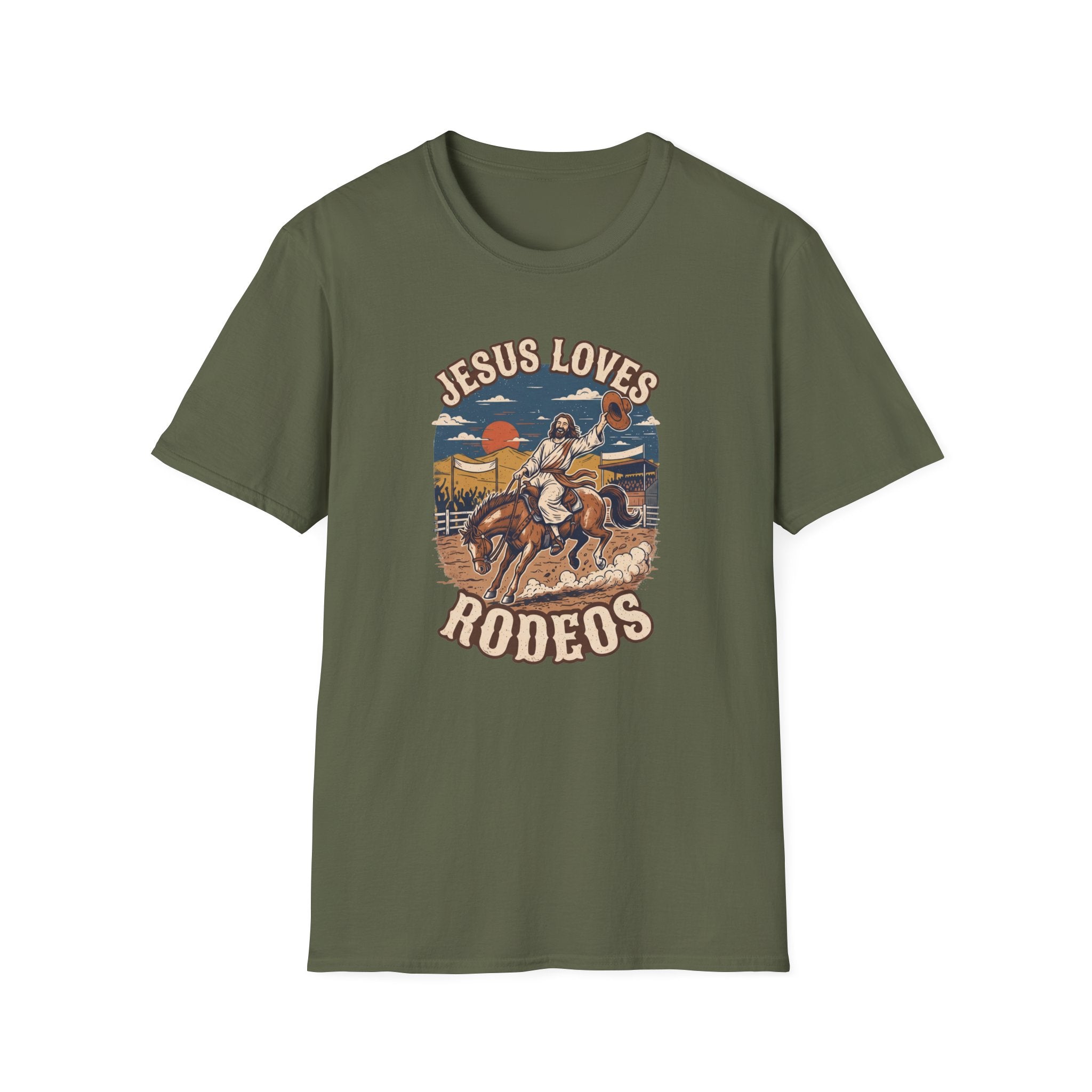 Jesus loves Rodeos T-Shirt