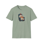 Lazy Boy Cat Jesus T-Shirt