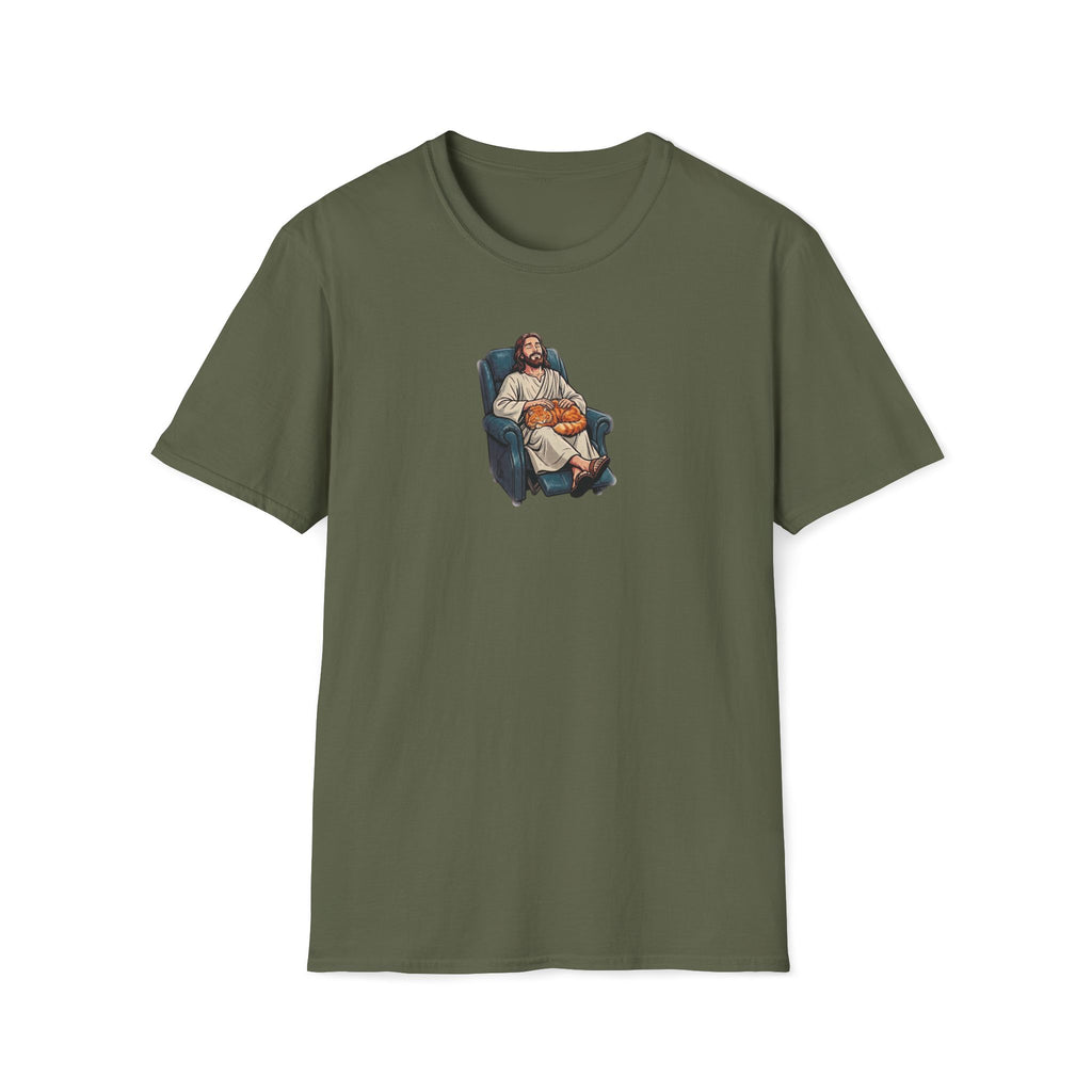 Lazy boy Jesus T-Shirt