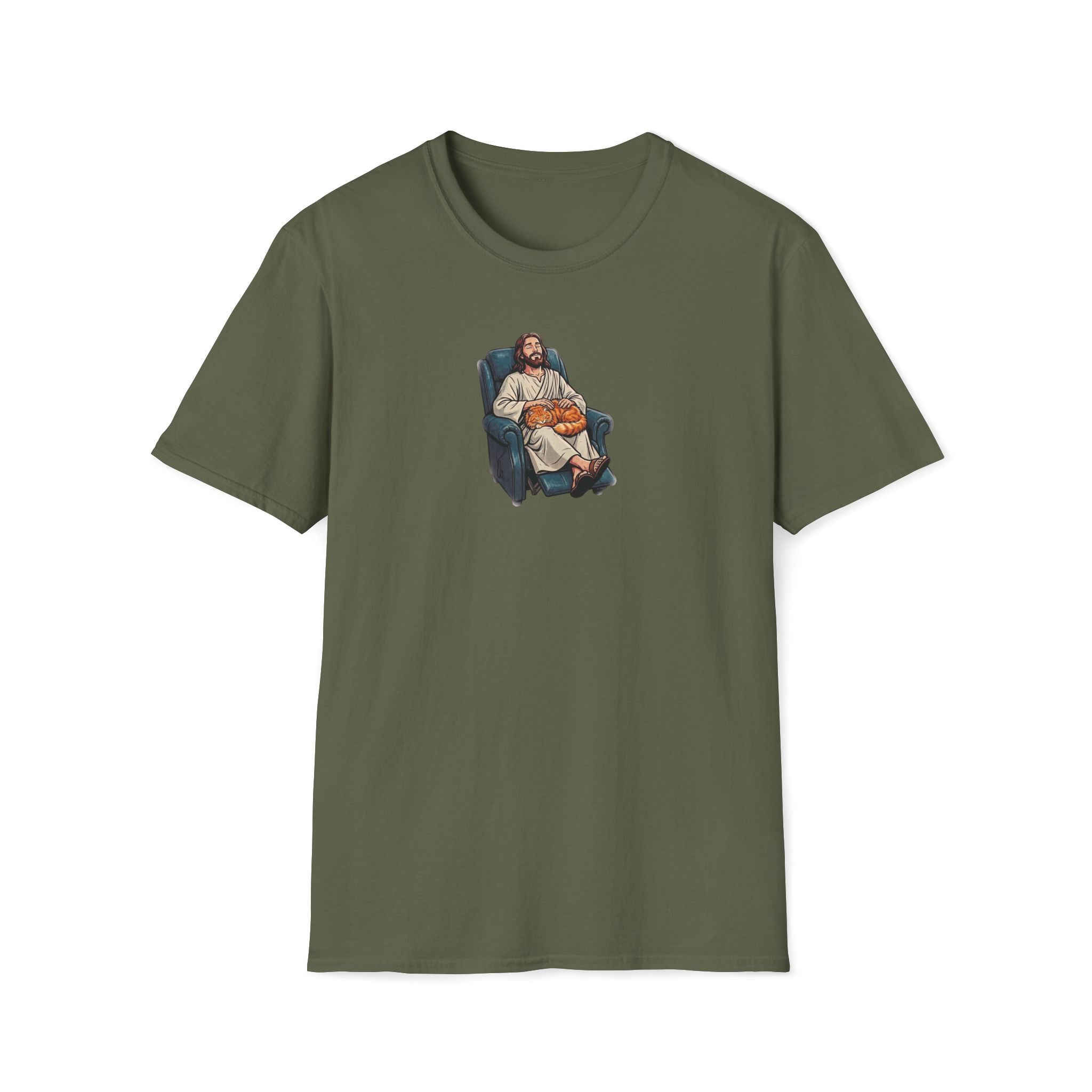 Lazy boy Jesus T-Shirt