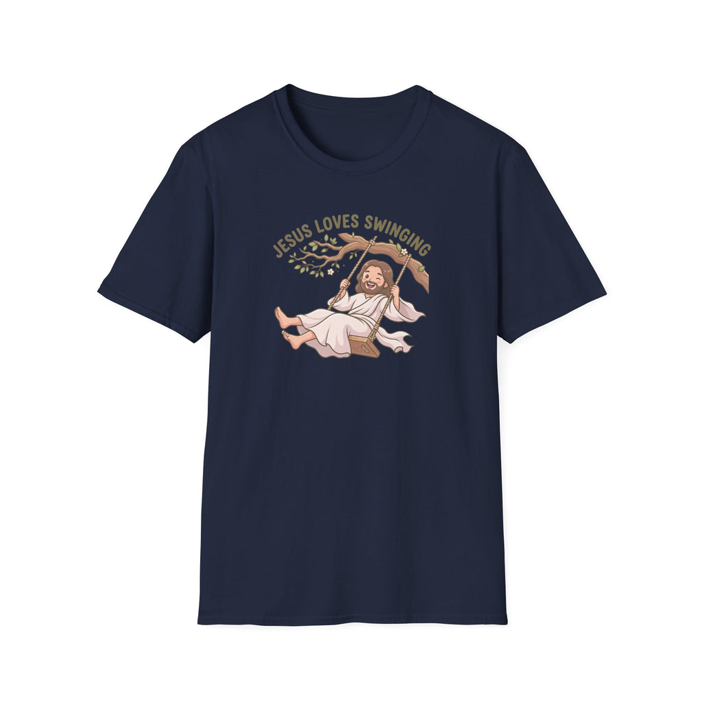 Jesus Loves Swinging T-Shirt
