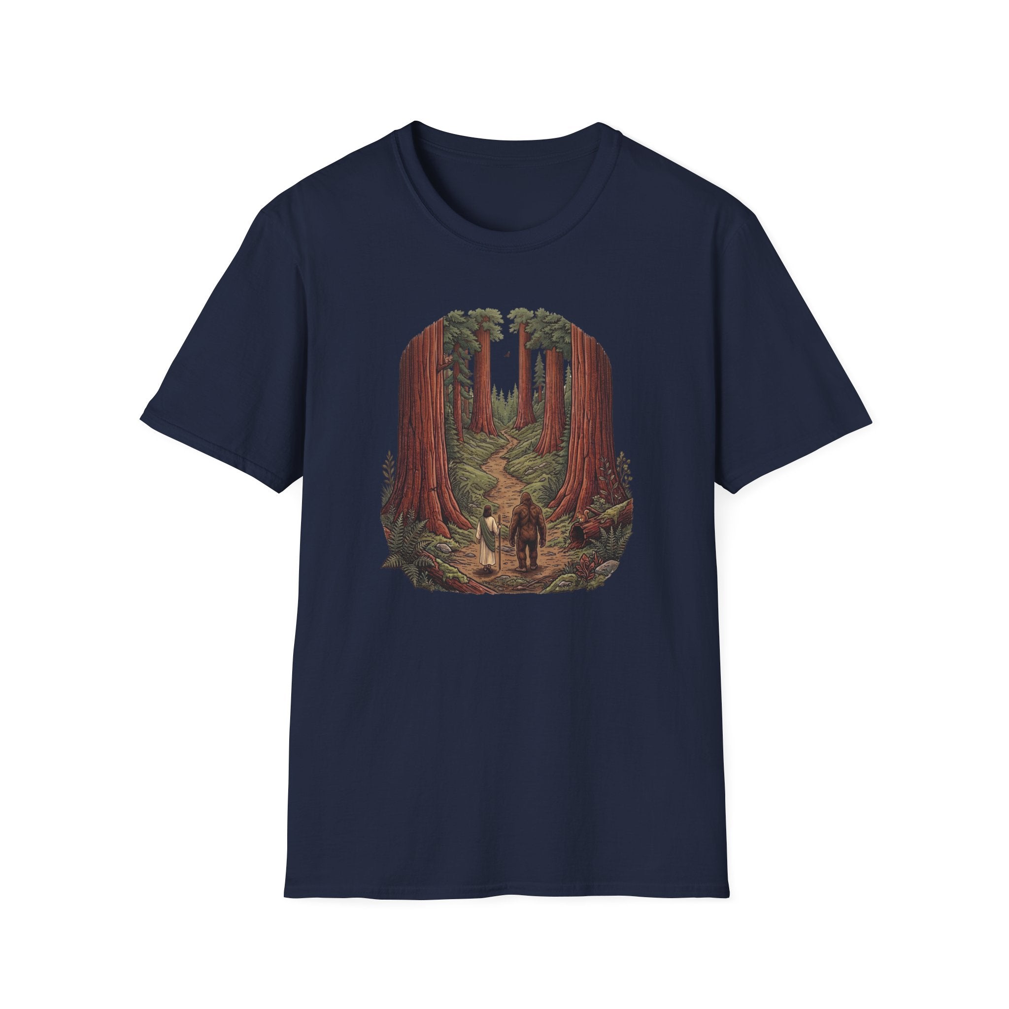 Walking with Bigfoot T-Shirt