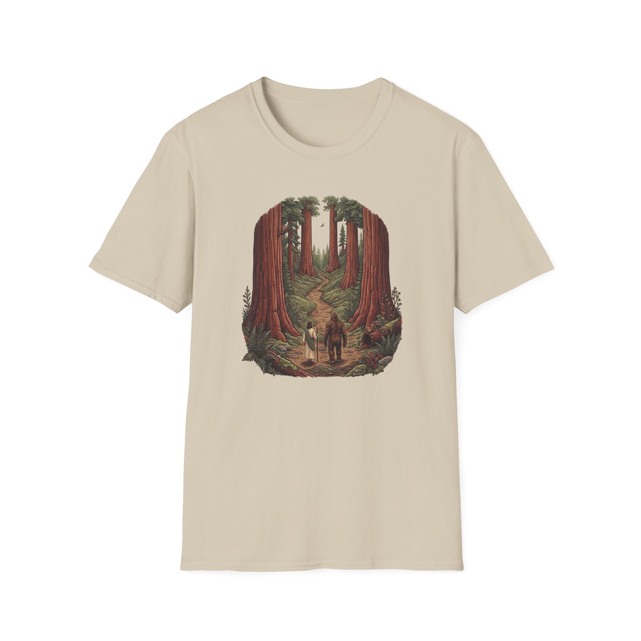Walking with Bigfoot T-Shirt