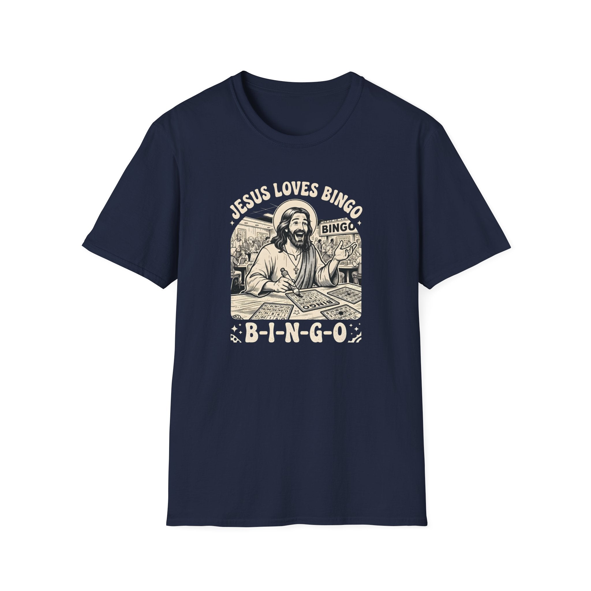 Jesus loves Bingo T-Shirt
