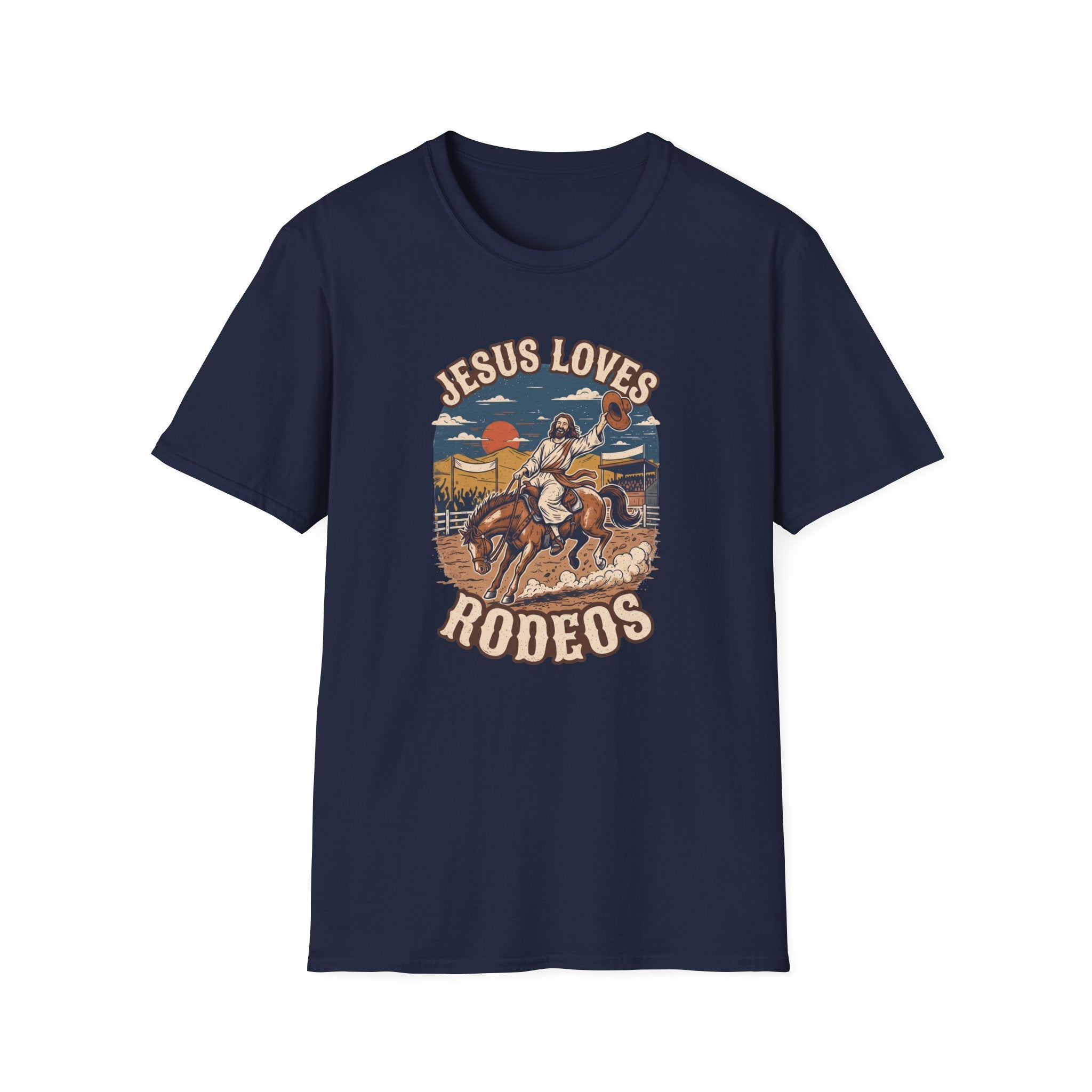 Jesus loves Rodeos T-Shirt