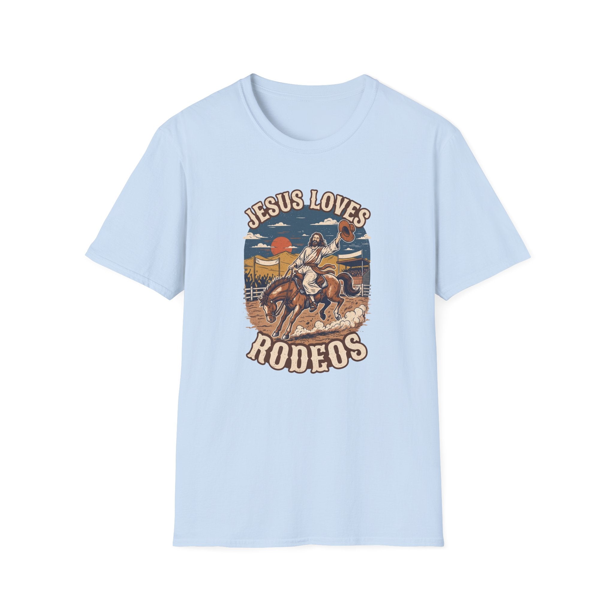 Jesus loves Rodeos T-Shirt