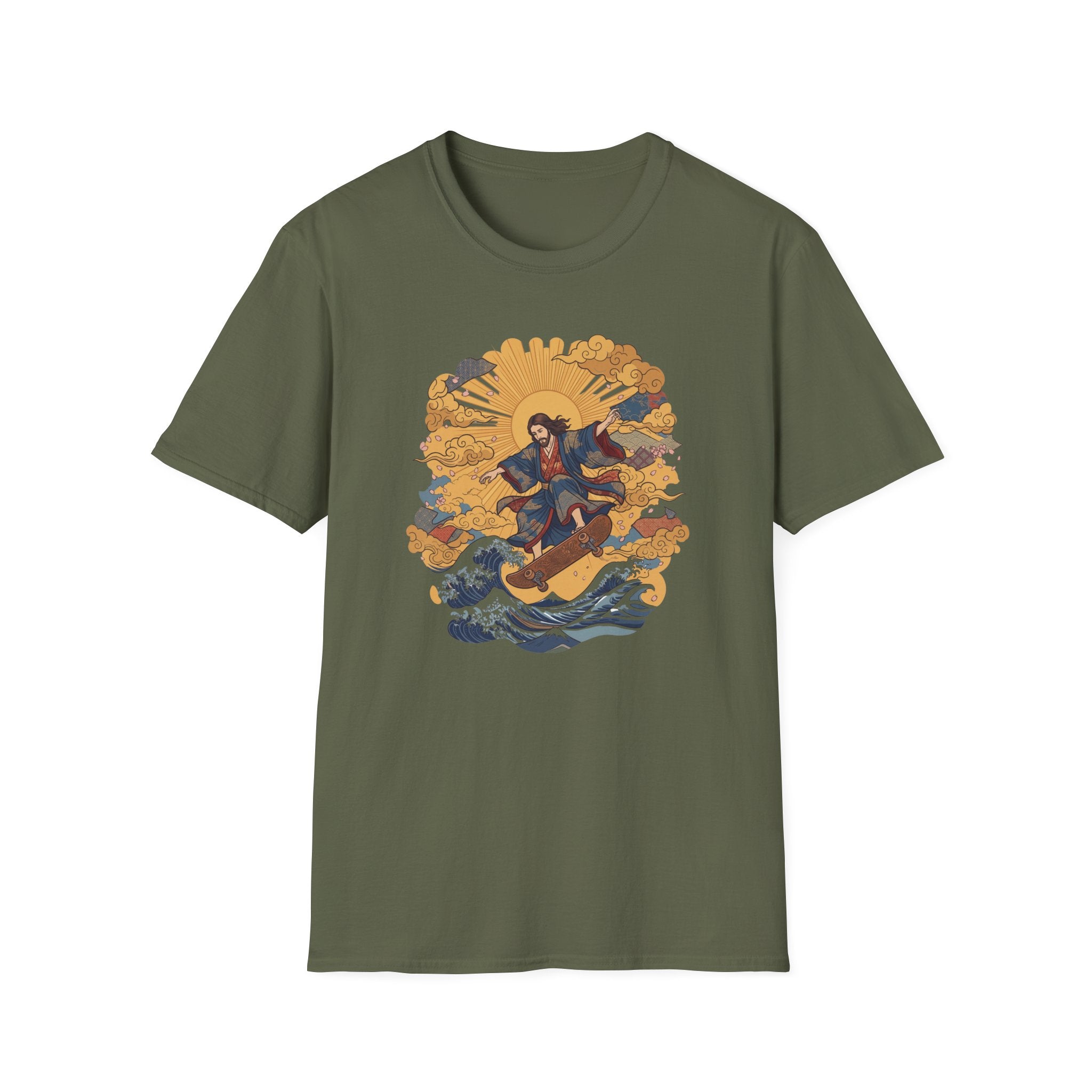 Ukiyo-e Jesus T-Shirt