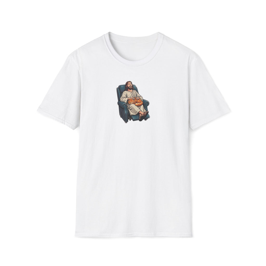 Lazy boy Jesus T-Shirt