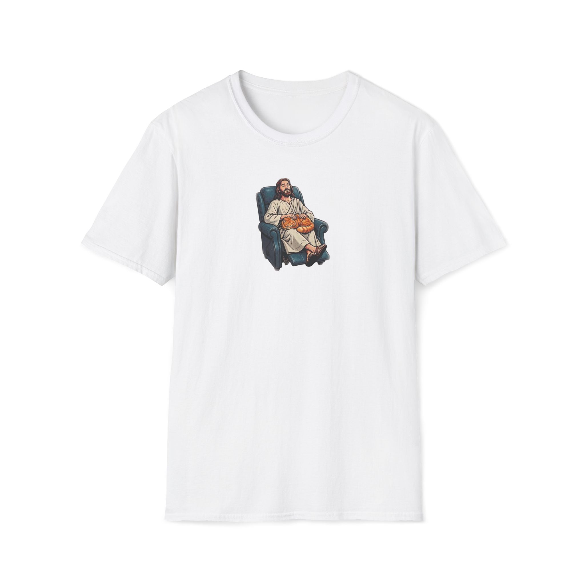 Lazy boy Jesus T-Shirt