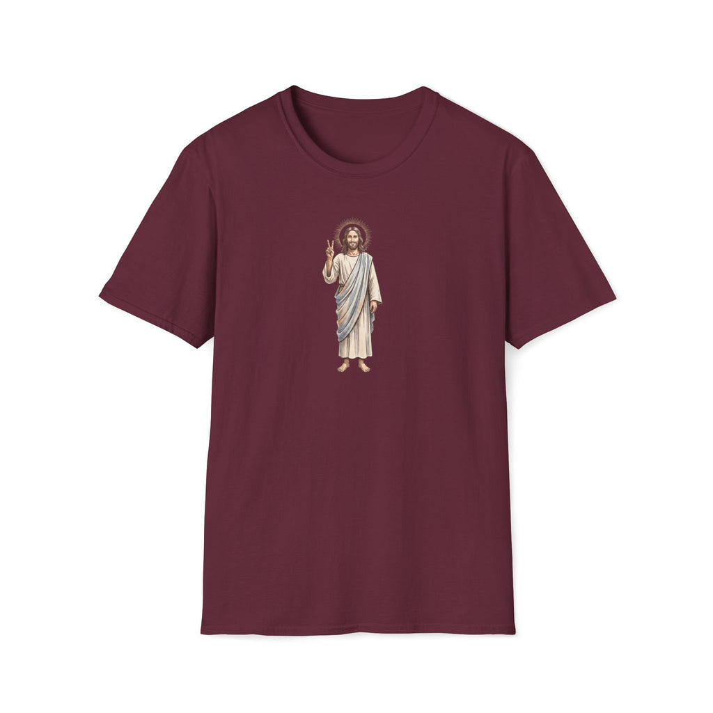 Peace Sign Jesus T-Shirt