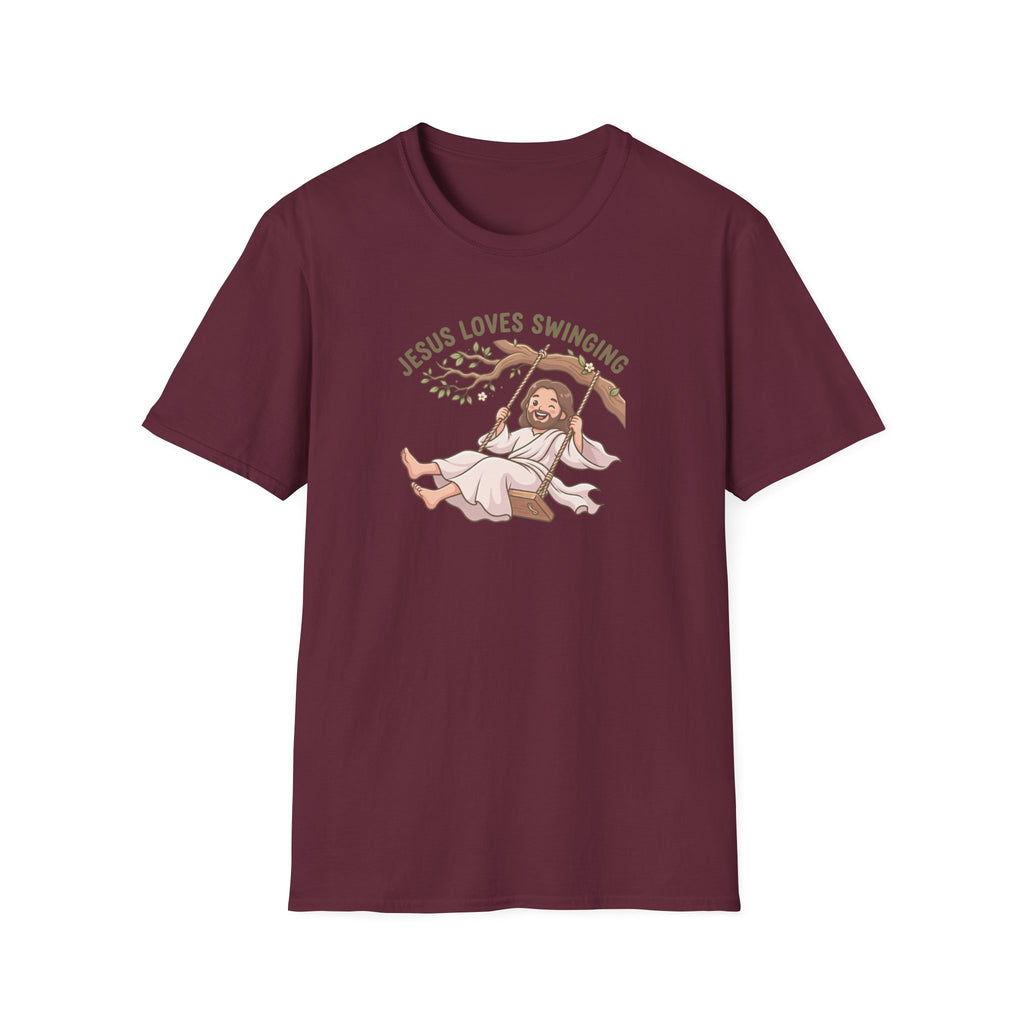 Jesus Loves Swinging T-Shirt