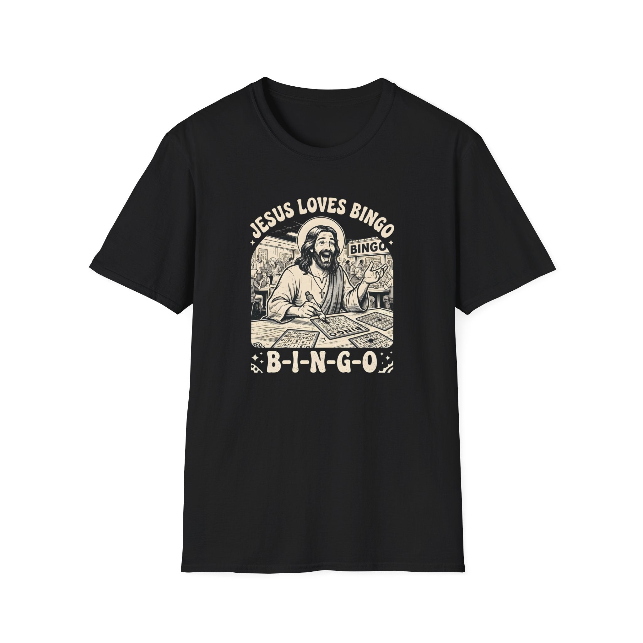 Jesus loves Bingo T-Shirt