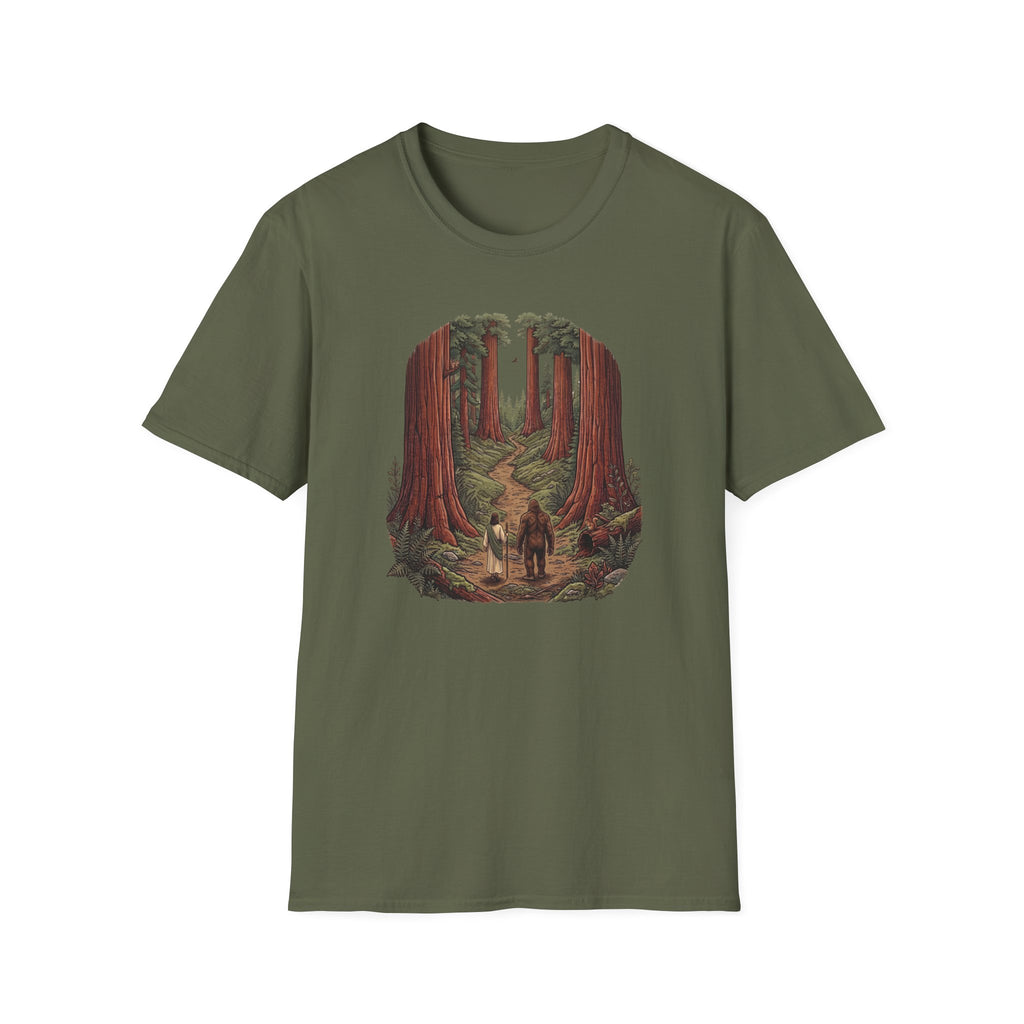 Walking with Bigfoot T-Shirt