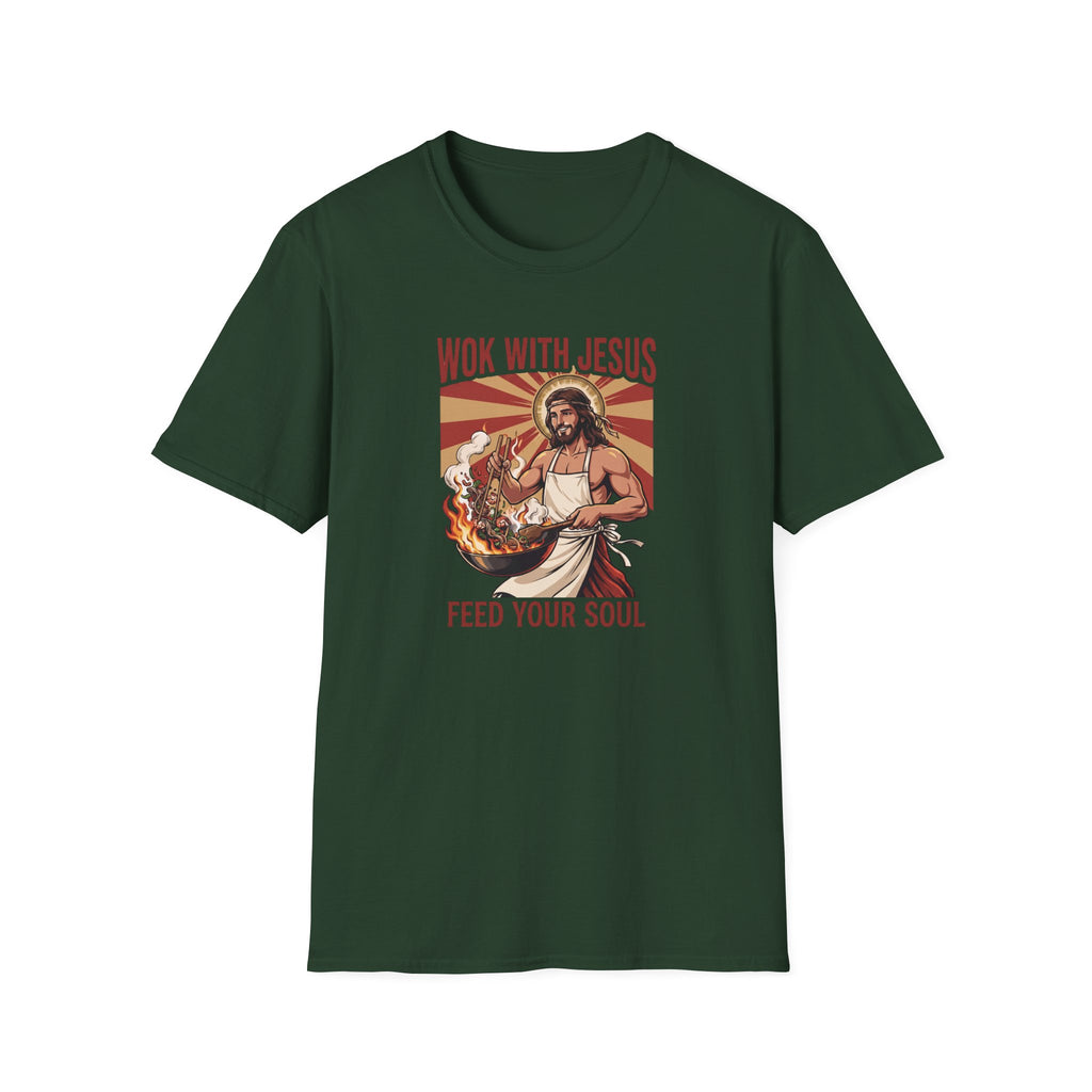 Wok with  Jesus T-Shirt