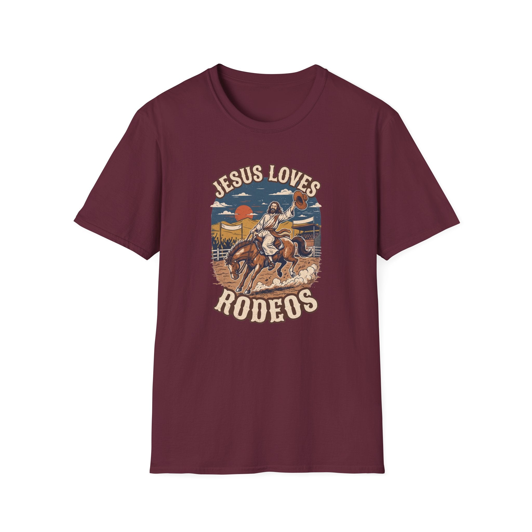 Jesus loves Rodeos T-Shirt