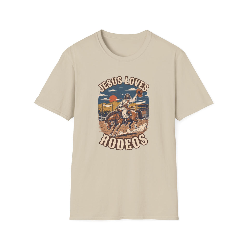 Jesus loves Rodeos T-Shirt