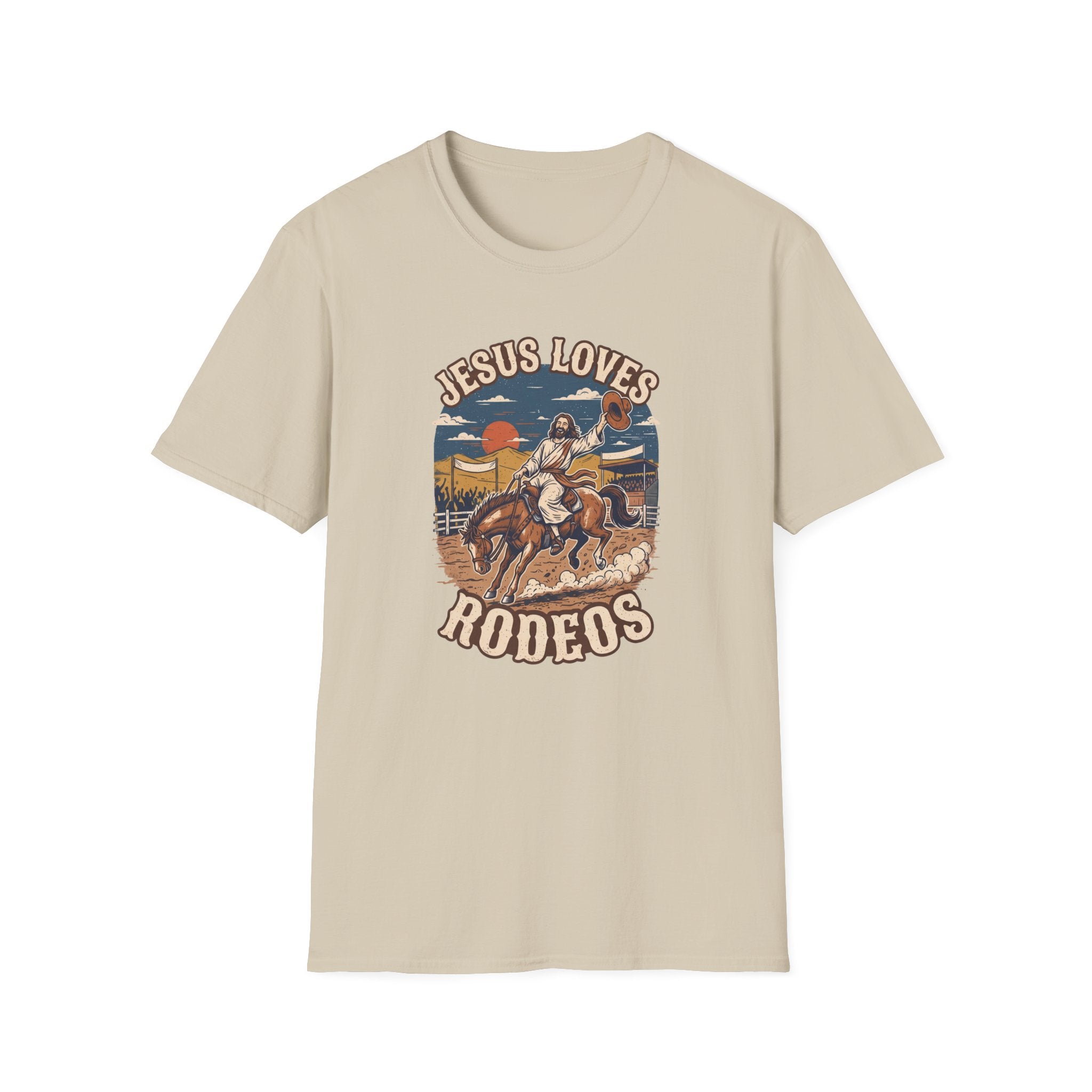 Jesus loves Rodeos T-Shirt