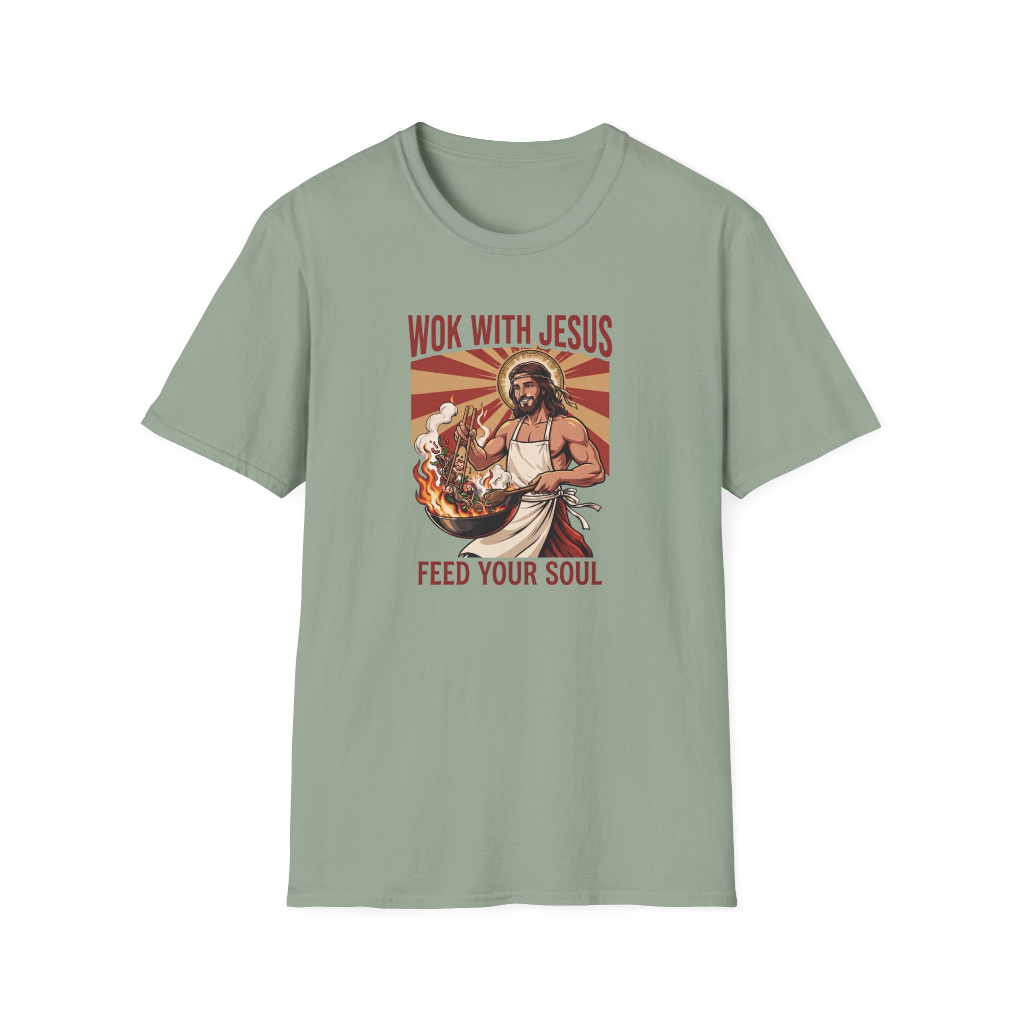 Wok with  Jesus T-Shirt