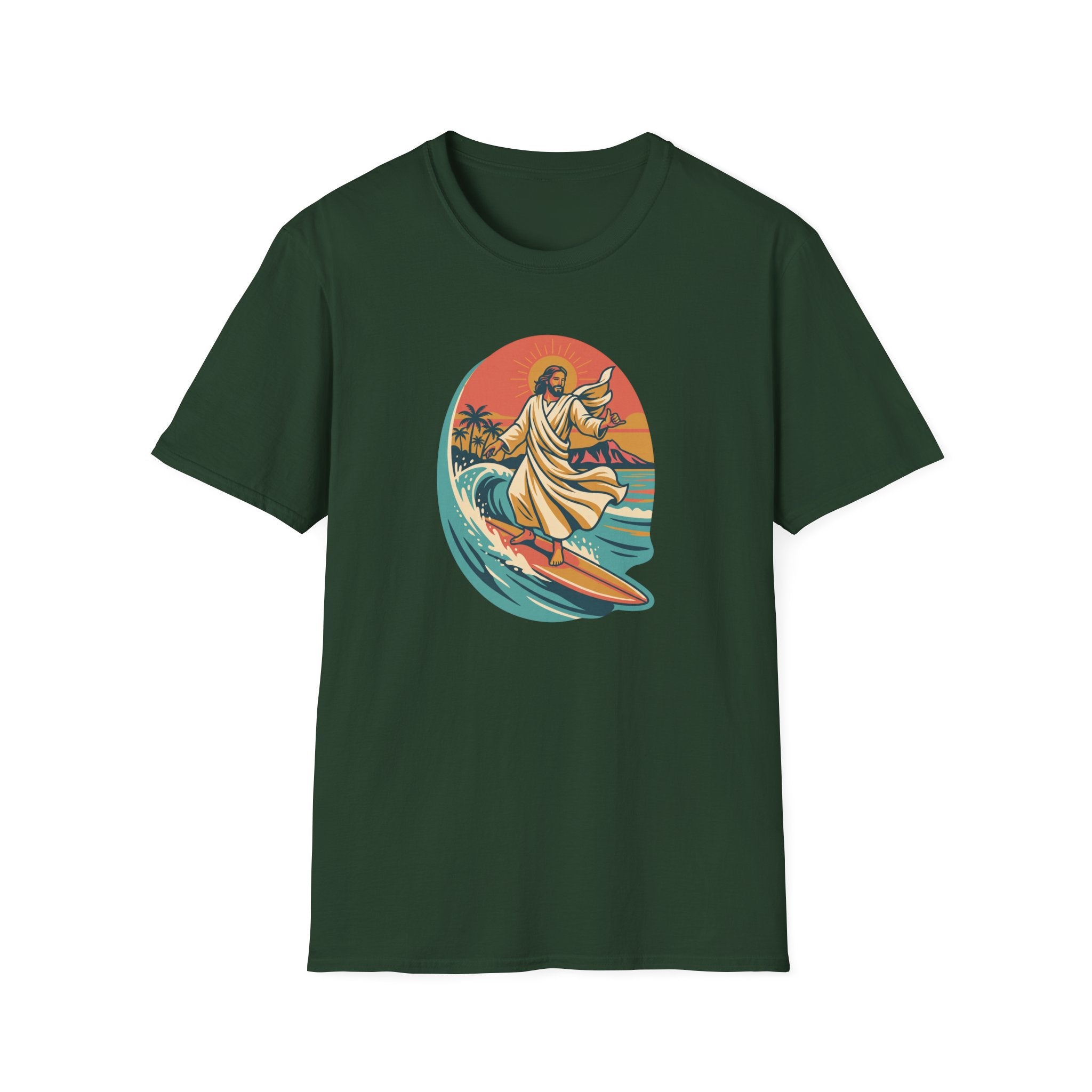 Surfer Jesus T-Shirt