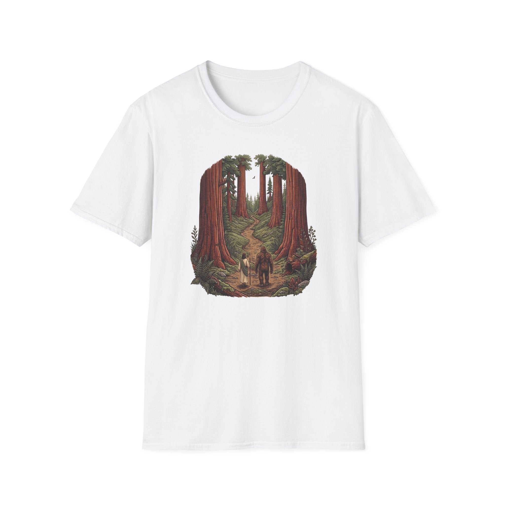 Walking with Bigfoot T-Shirt