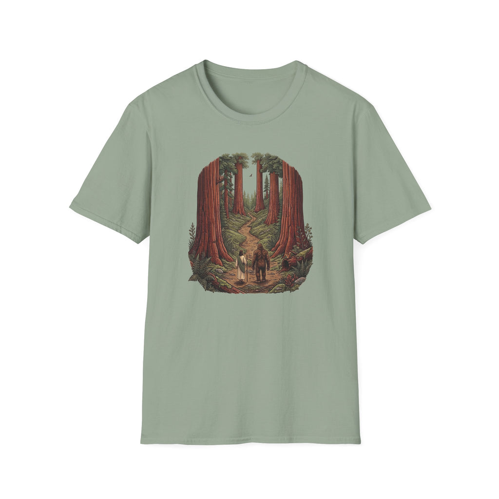 Walking with Bigfoot T-Shirt