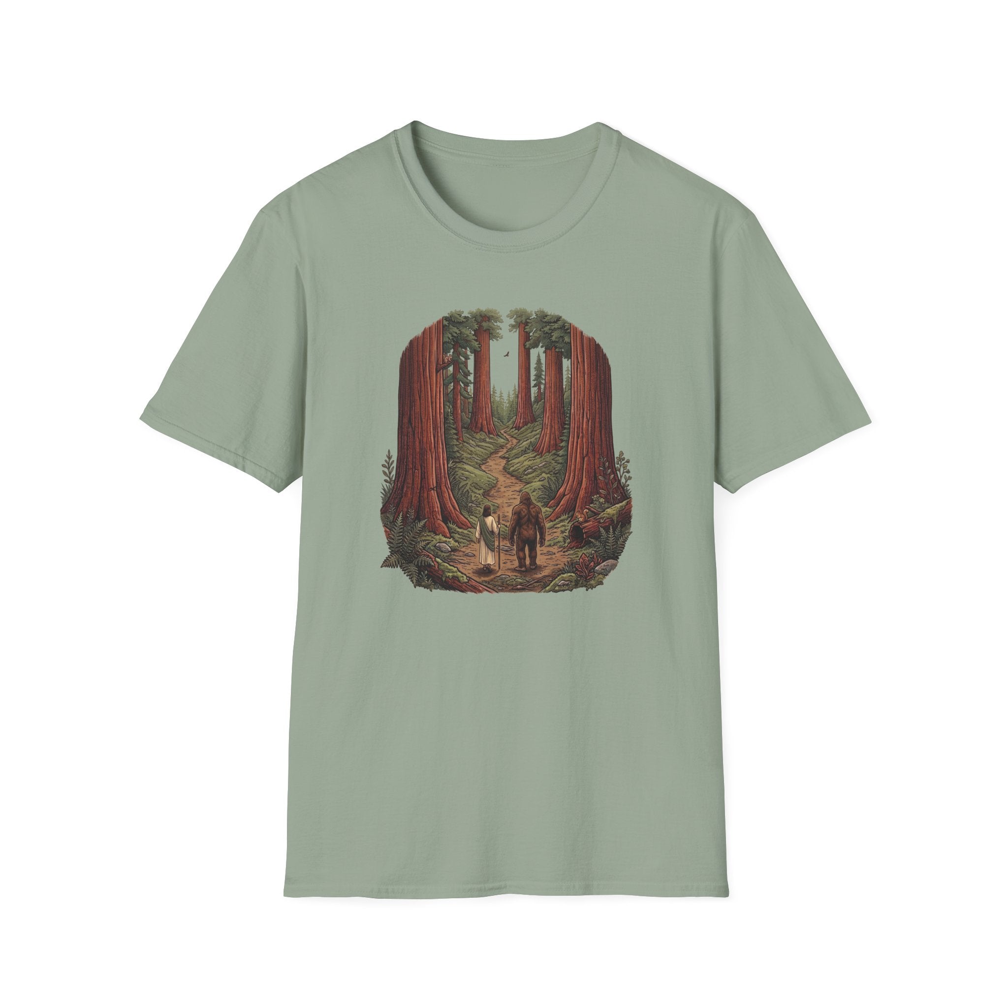 Walking with Bigfoot T-Shirt