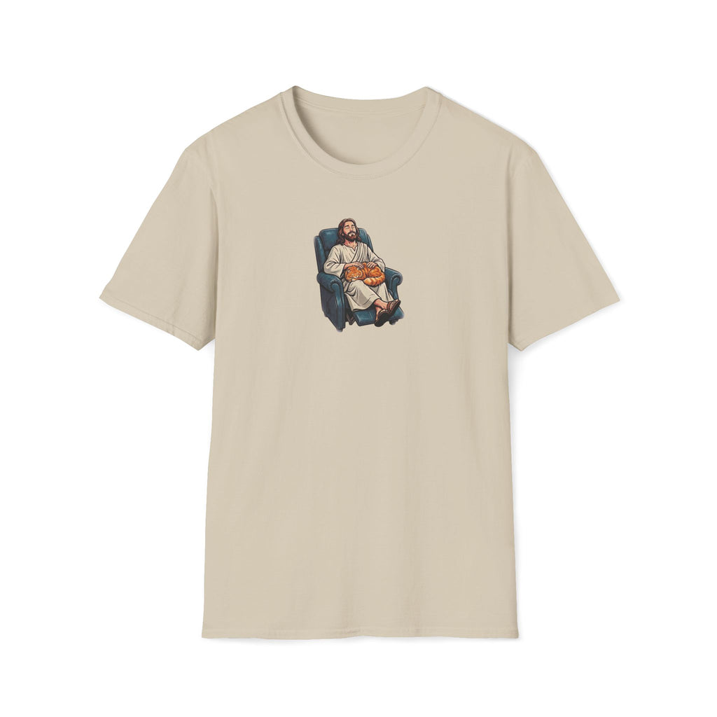 Lazy boy Jesus T-Shirt