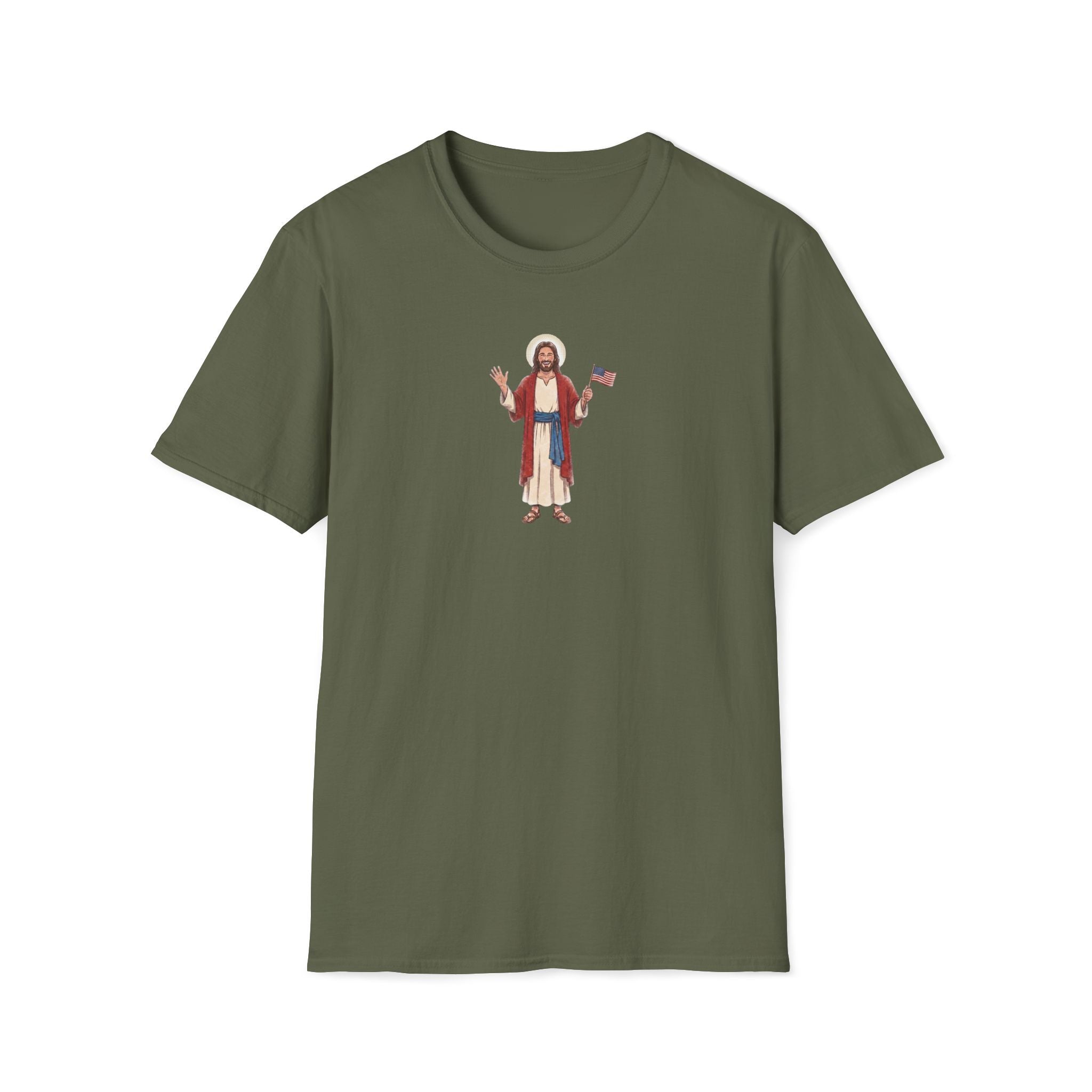 Patriotic Jesus T-Shirt