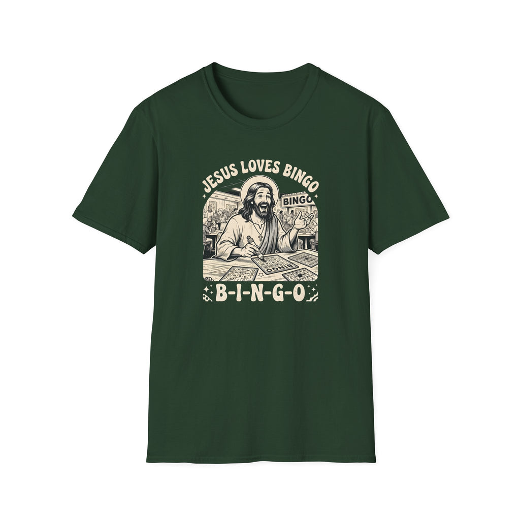 Jesus loves Bingo T-Shirt