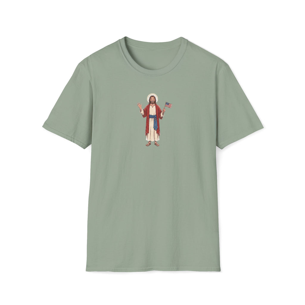 Patriotic Jesus T-Shirt