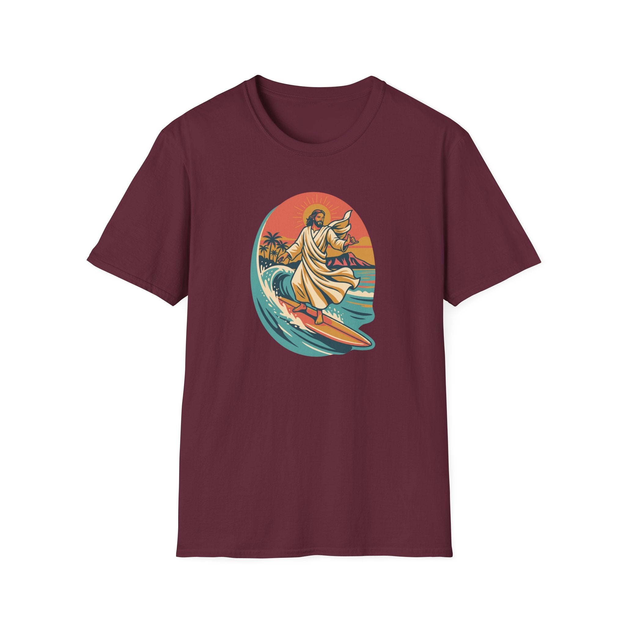 Surfer Jesus T-Shirt
