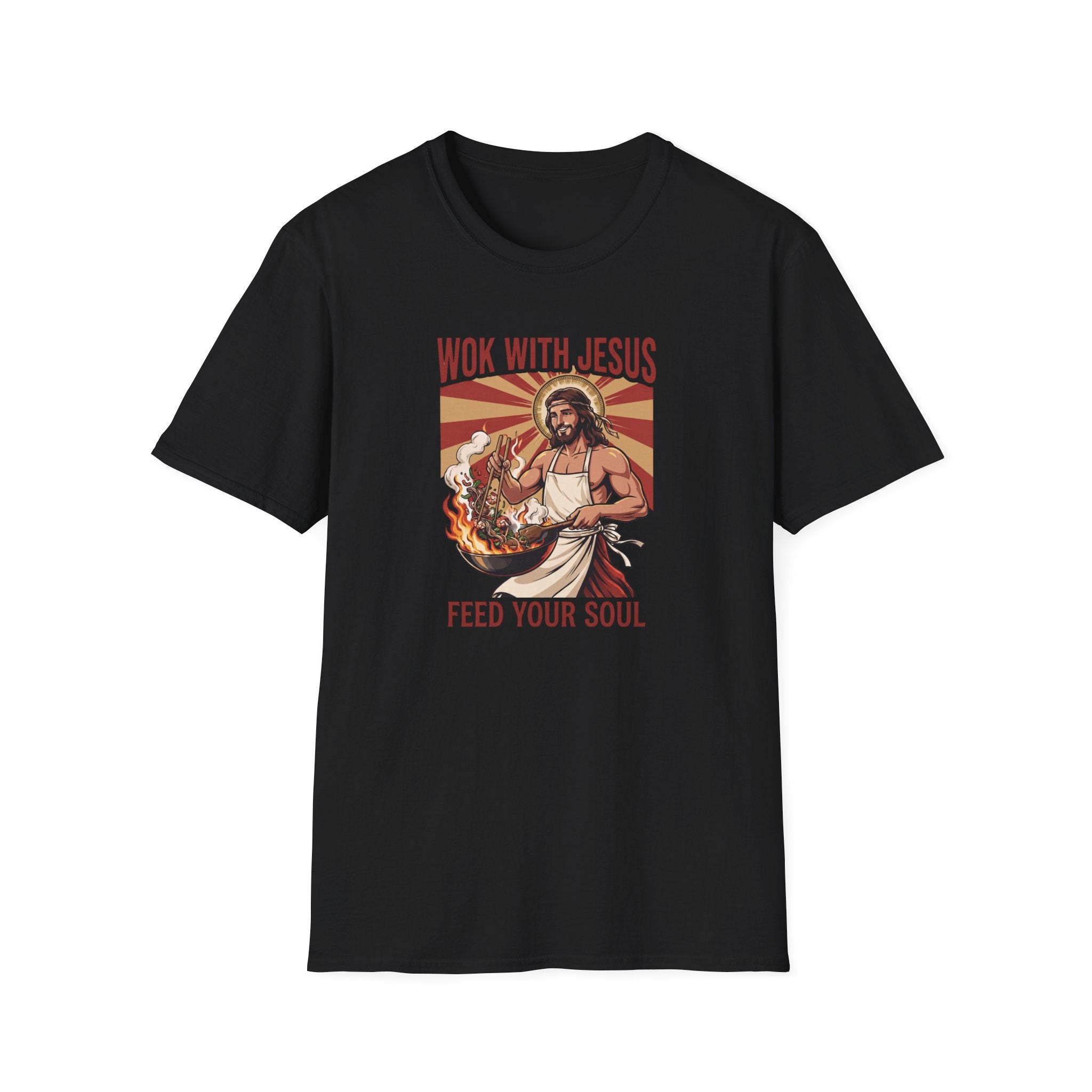 Wok with  Jesus T-Shirt