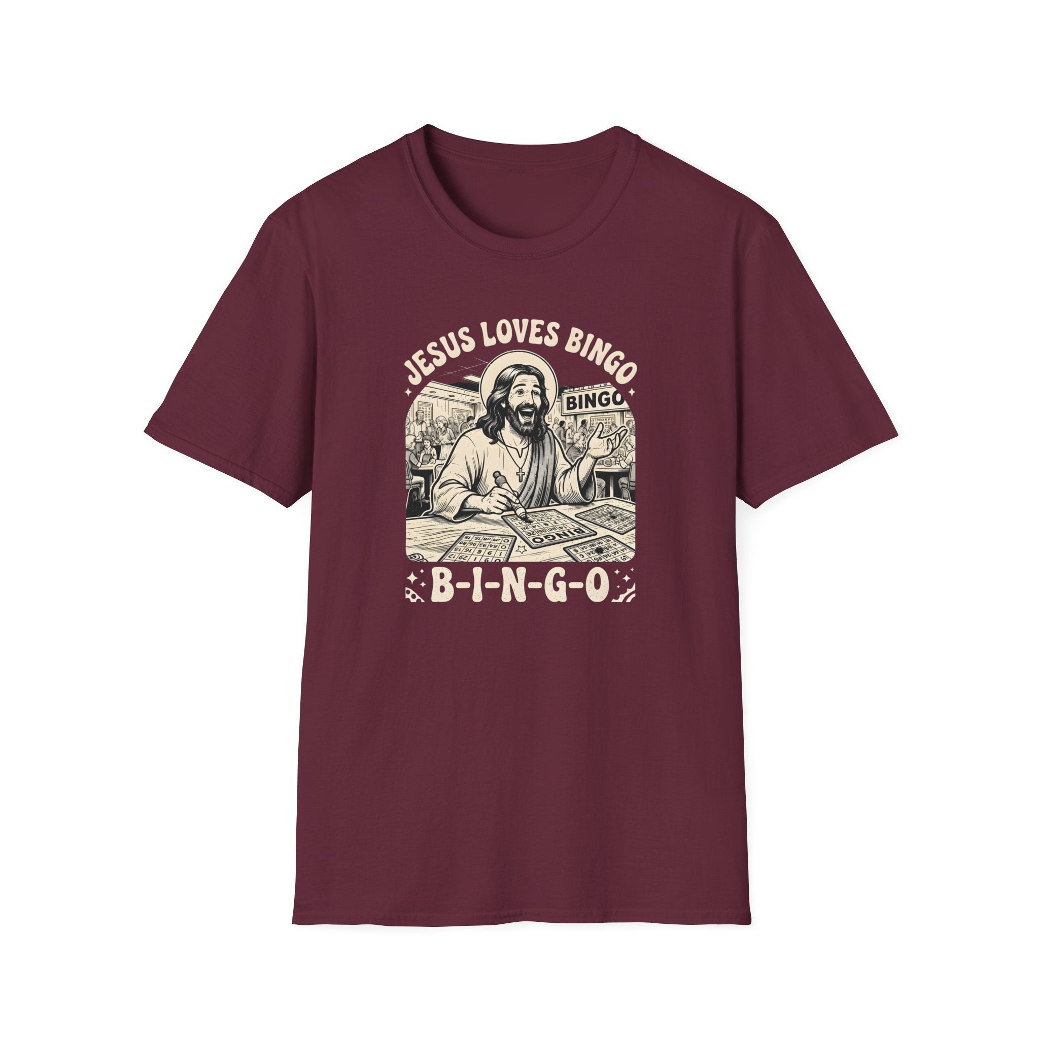Jesus loves Bingo T-Shirt