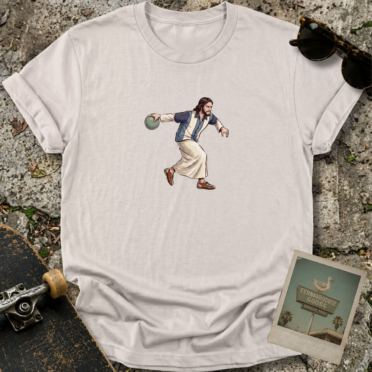 Bowling Jesus T-Shirt