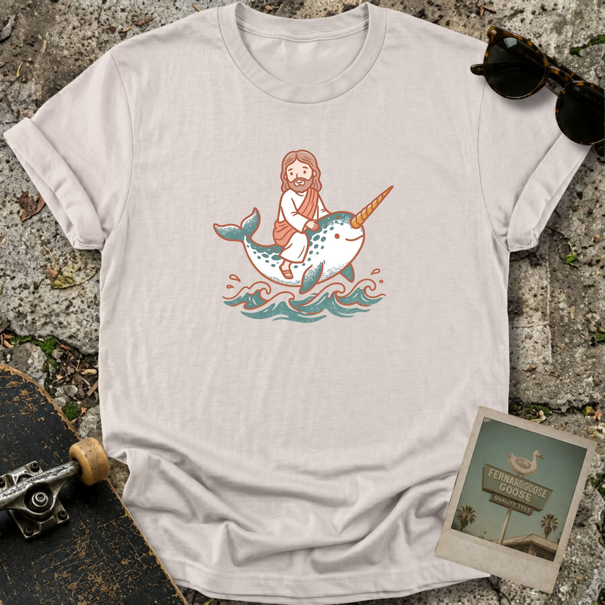 Narwhal Rider T-Shirt