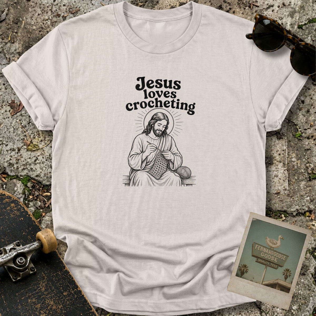 Loves Crocheting T-Shirt