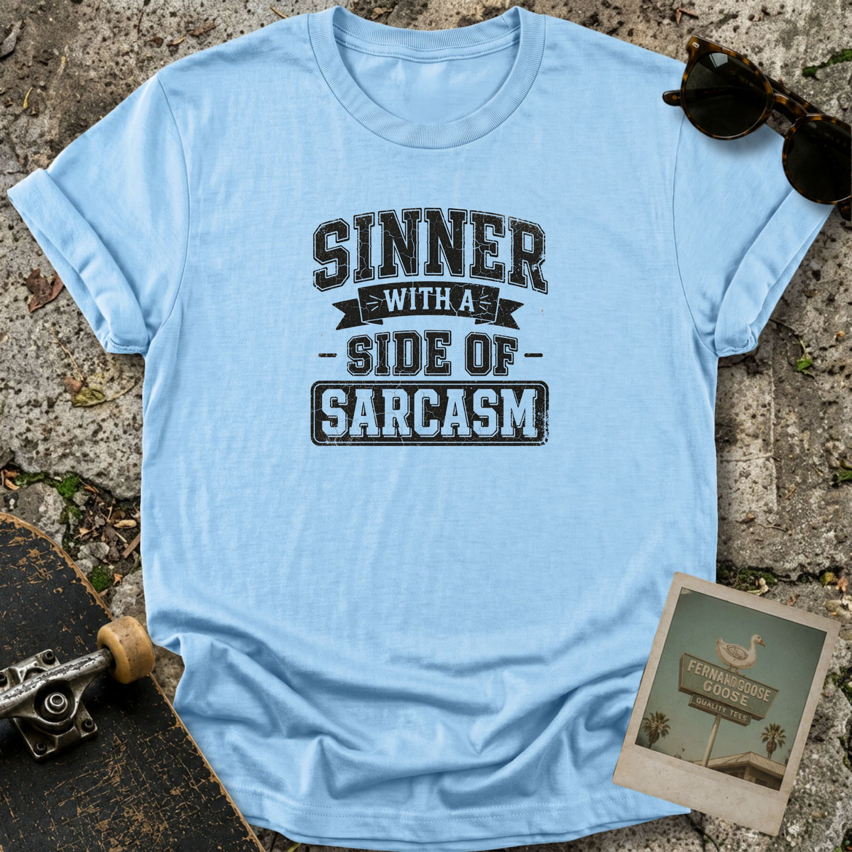 Sinner With T-Shirt