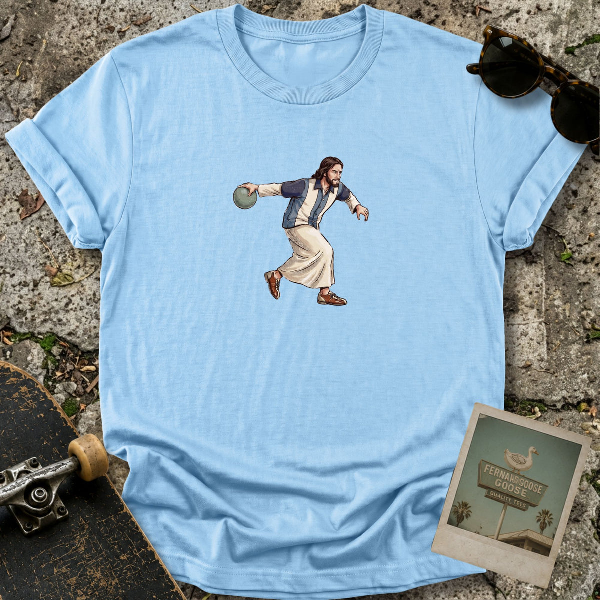 Bowling Jesus T-Shirt