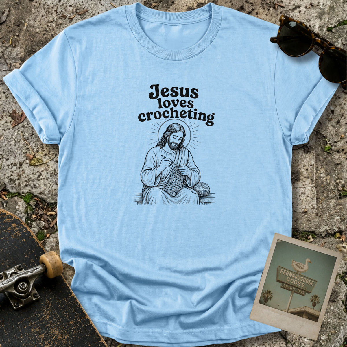 Loves Crocheting T-Shirt