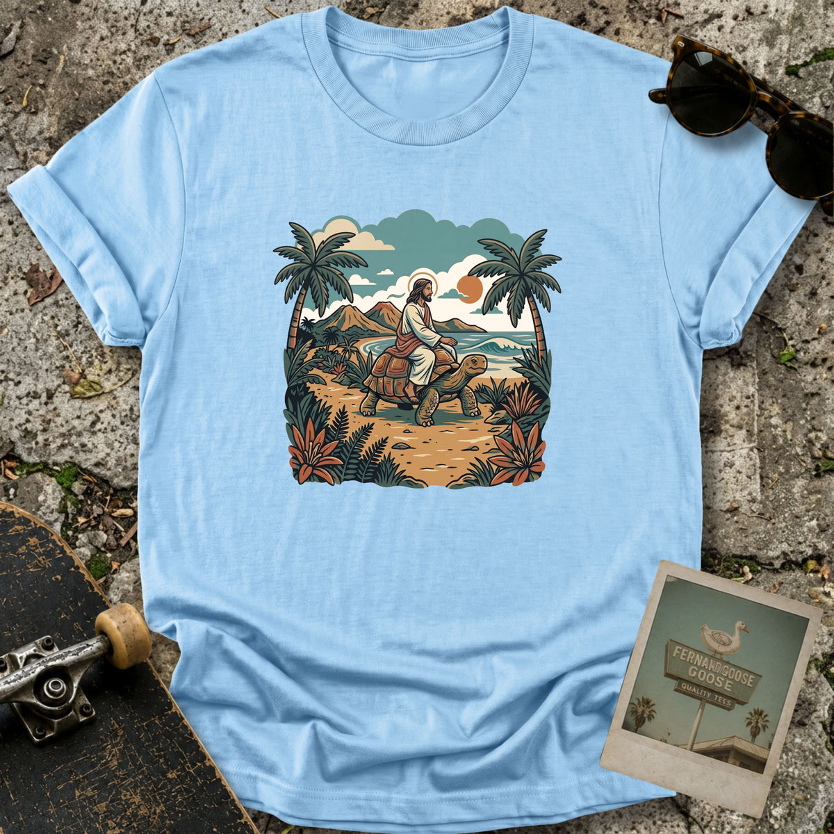Galapagos Jesus T-Shirt