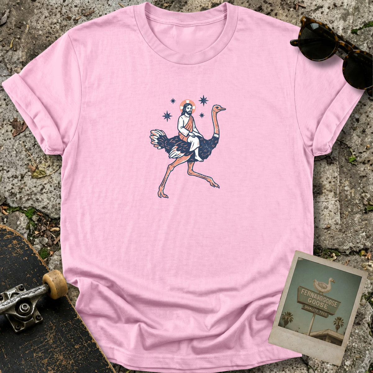 Ostrich Rider T-Shirt