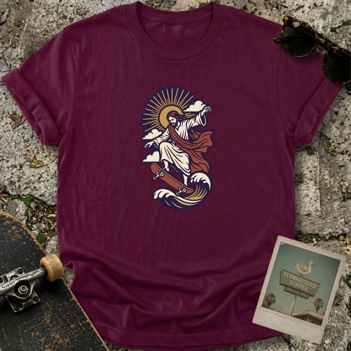 Skateboard Jesus T-Shirt